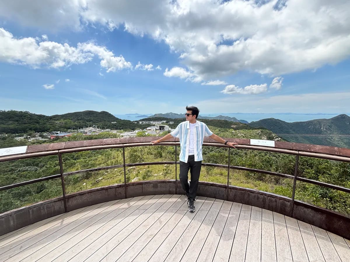 View from the viewing platform