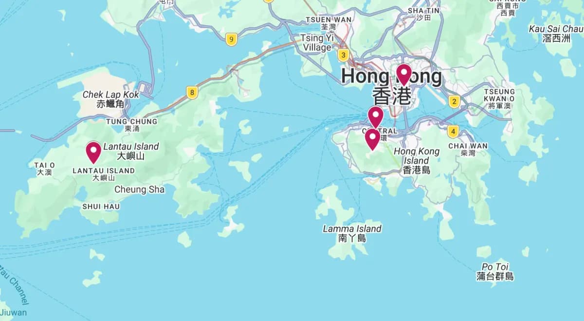 Places covered in this 3 day itinerary