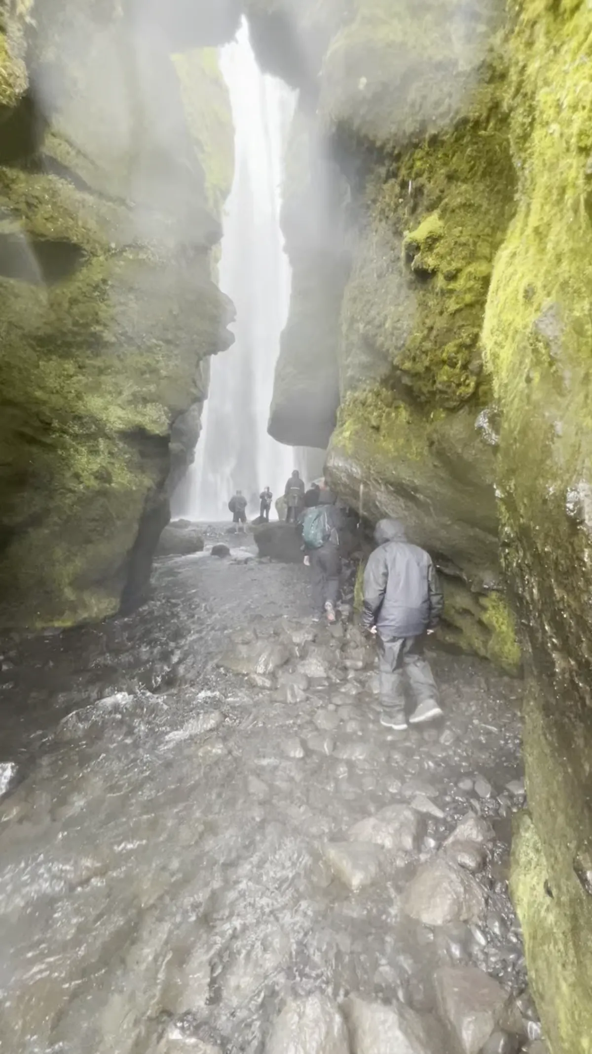 Gljúfrabúi Waterfall