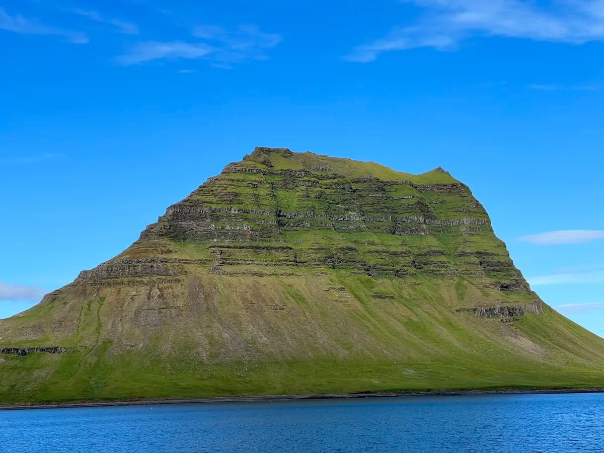 Kirkjufell Mountain view from accommodation