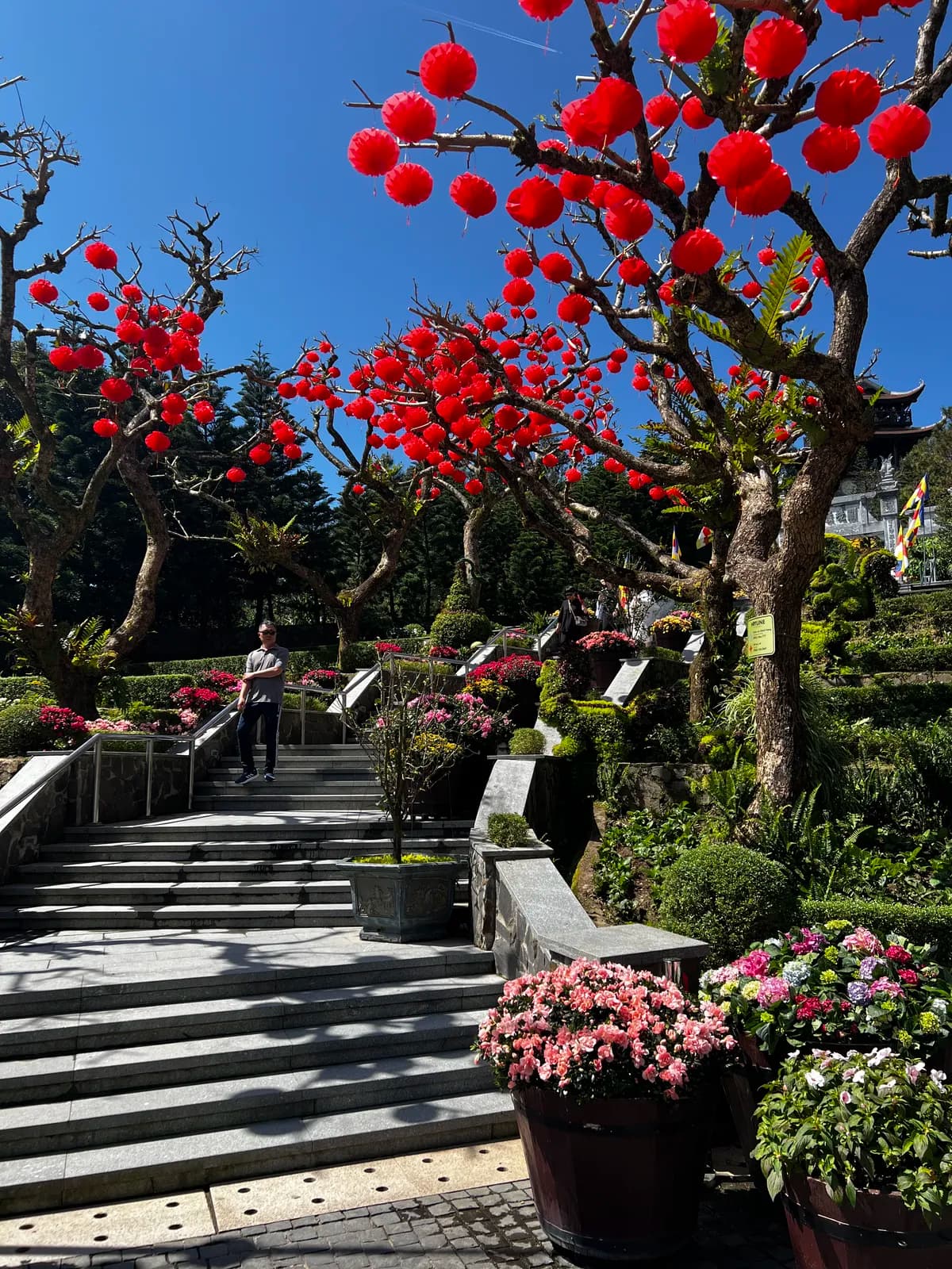 Beautiful streets of Bana hills